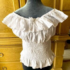 RALPH LAUREN ruffled blouse